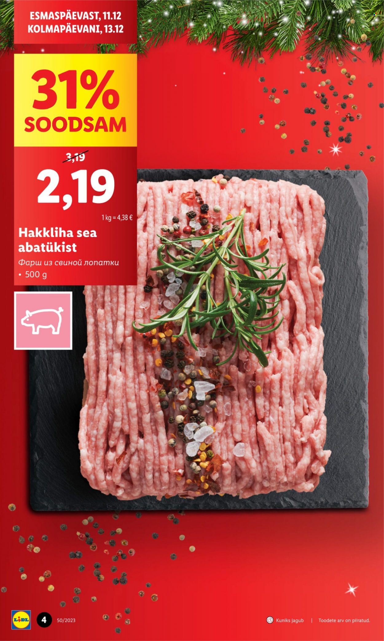 Lidl kliendileht - 11.12.2023 - 17.12.2023. Lehekülg 4