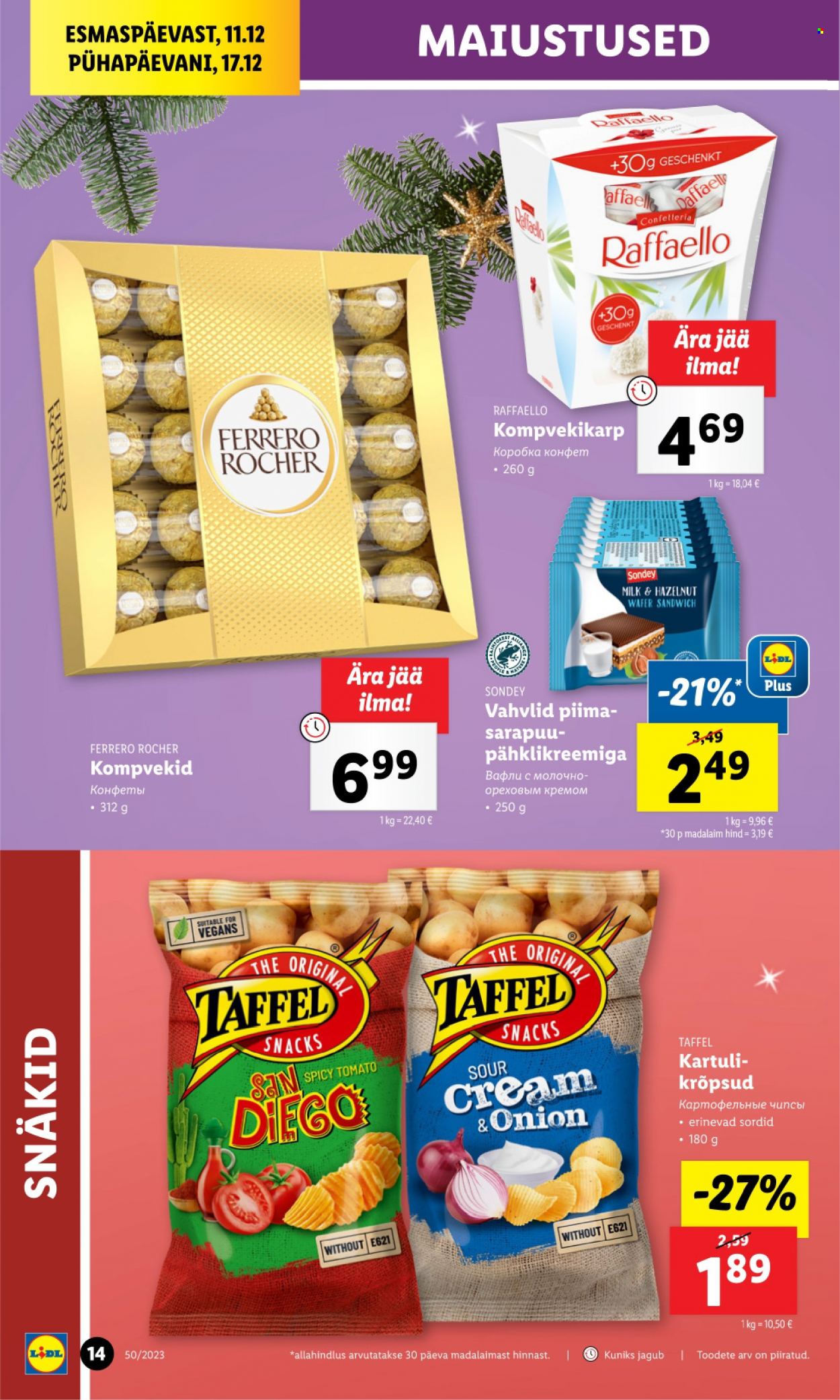Lidl kliendileht - 11.12.2023 - 17.12.2023. Lehekülg 14
