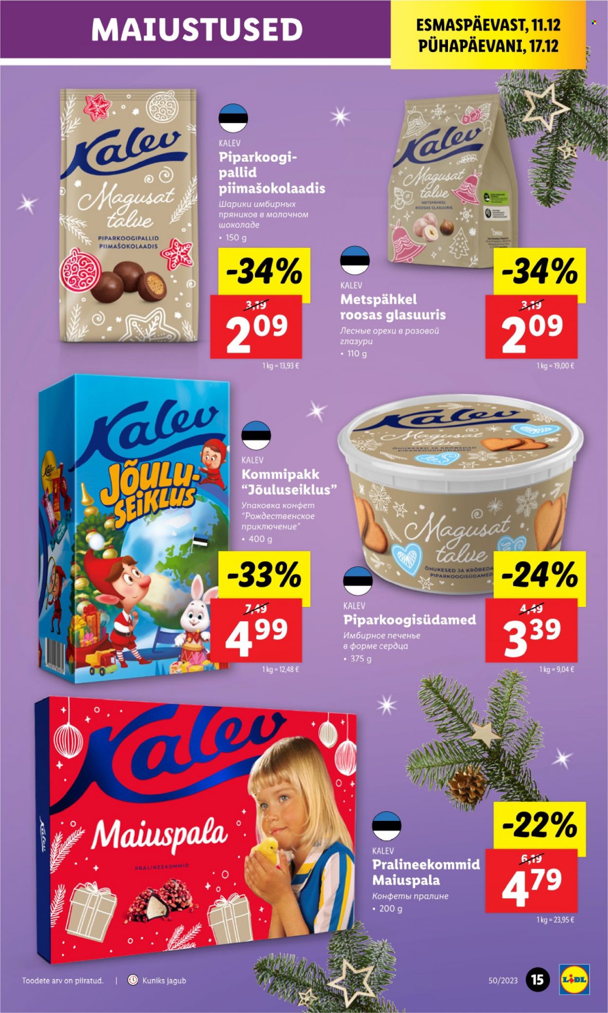 Lidl kliendileht - 11.12.2023 - 17.12.2023. Lehekülg 15