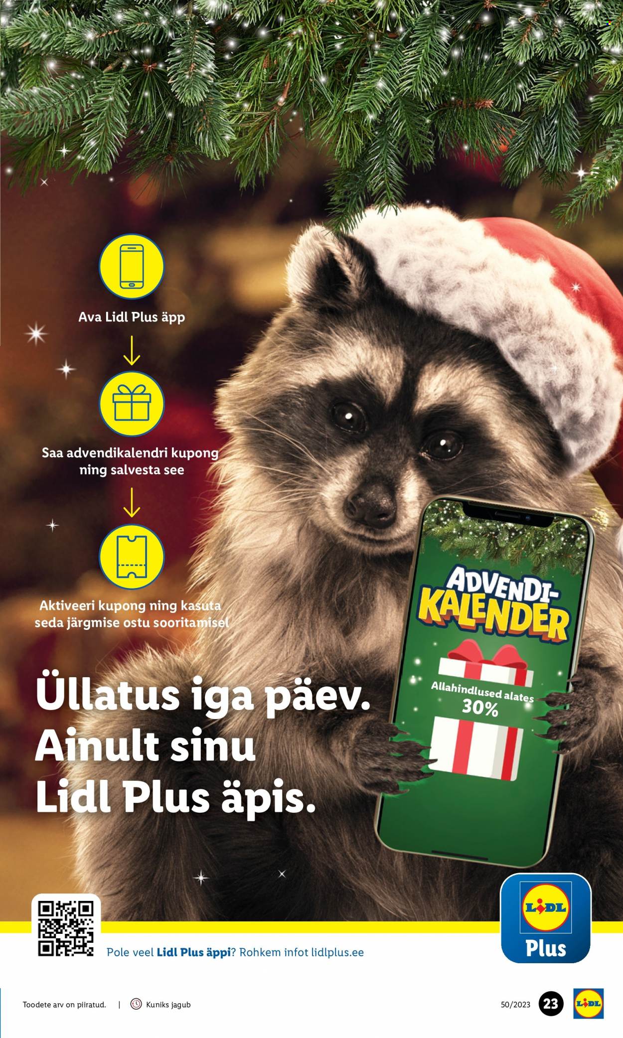 Lidl kliendileht - 11.12.2023 - 17.12.2023. Lehekülg 23
