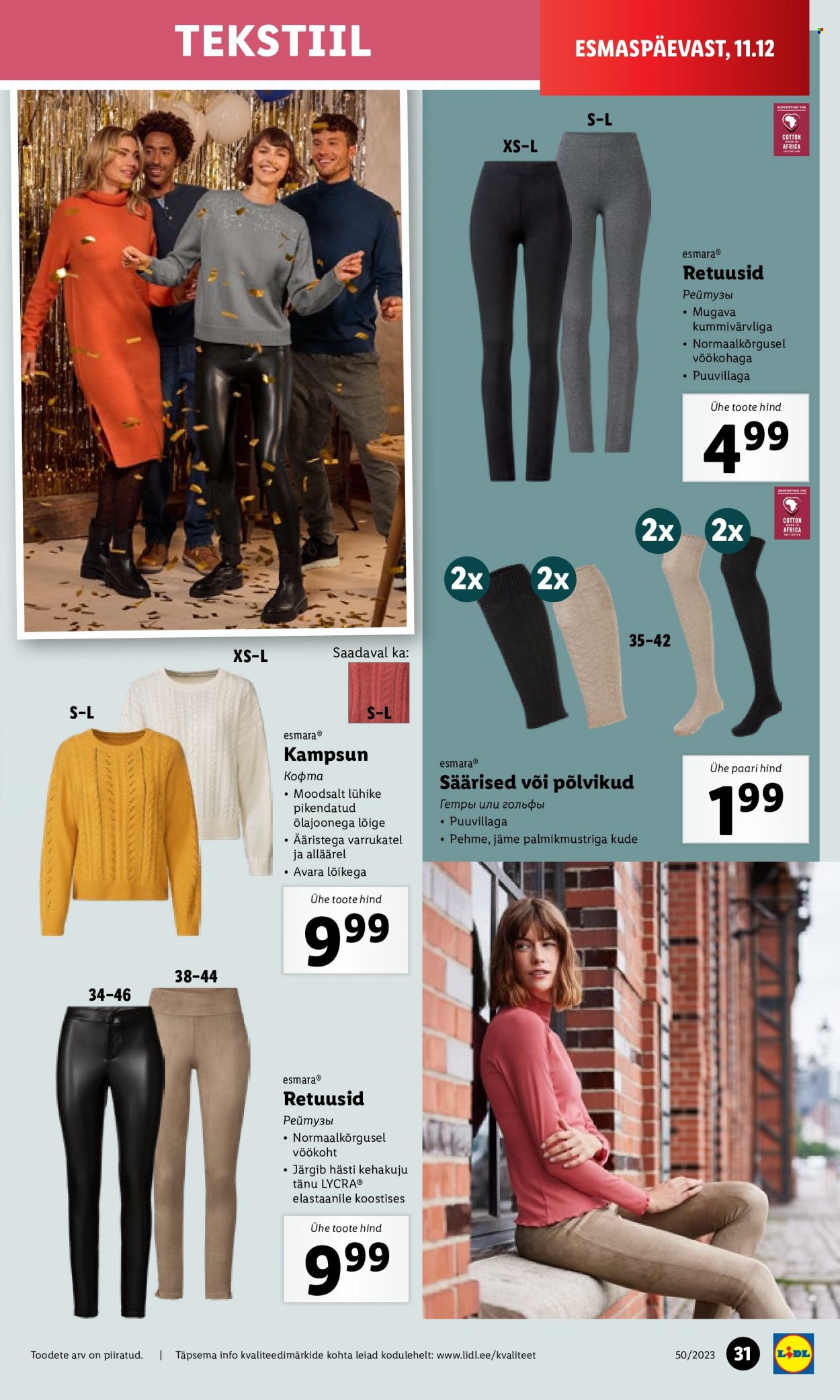 Lidl kliendileht - 11.12.2023 - 17.12.2023. Lehekülg 31
