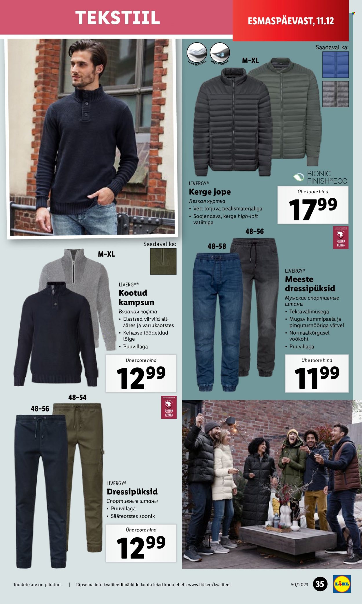 Lidl kliendileht - 11.12.2023 - 17.12.2023. Lehekülg 35