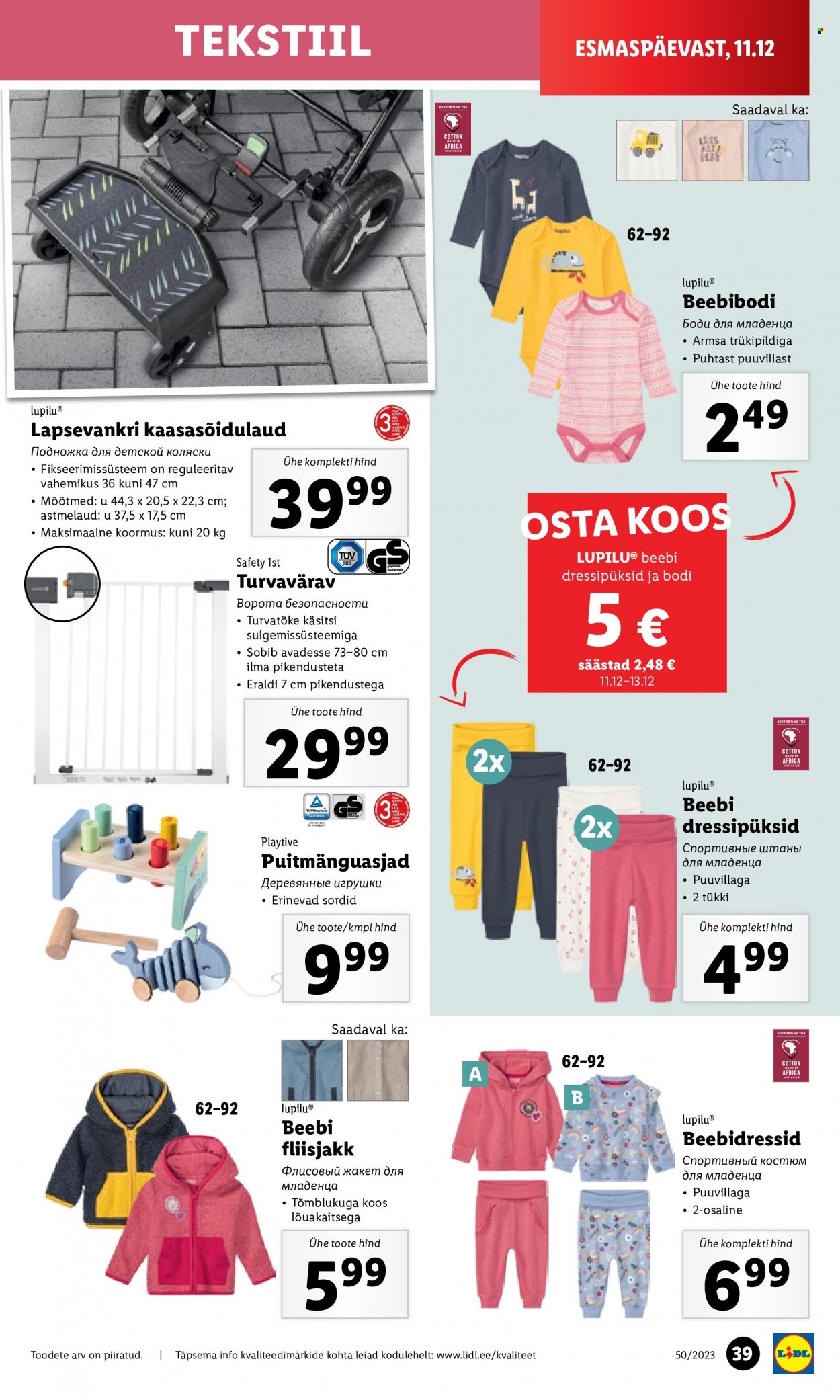 Lidl kliendileht - 11.12.2023 - 17.12.2023. Lehekülg 39