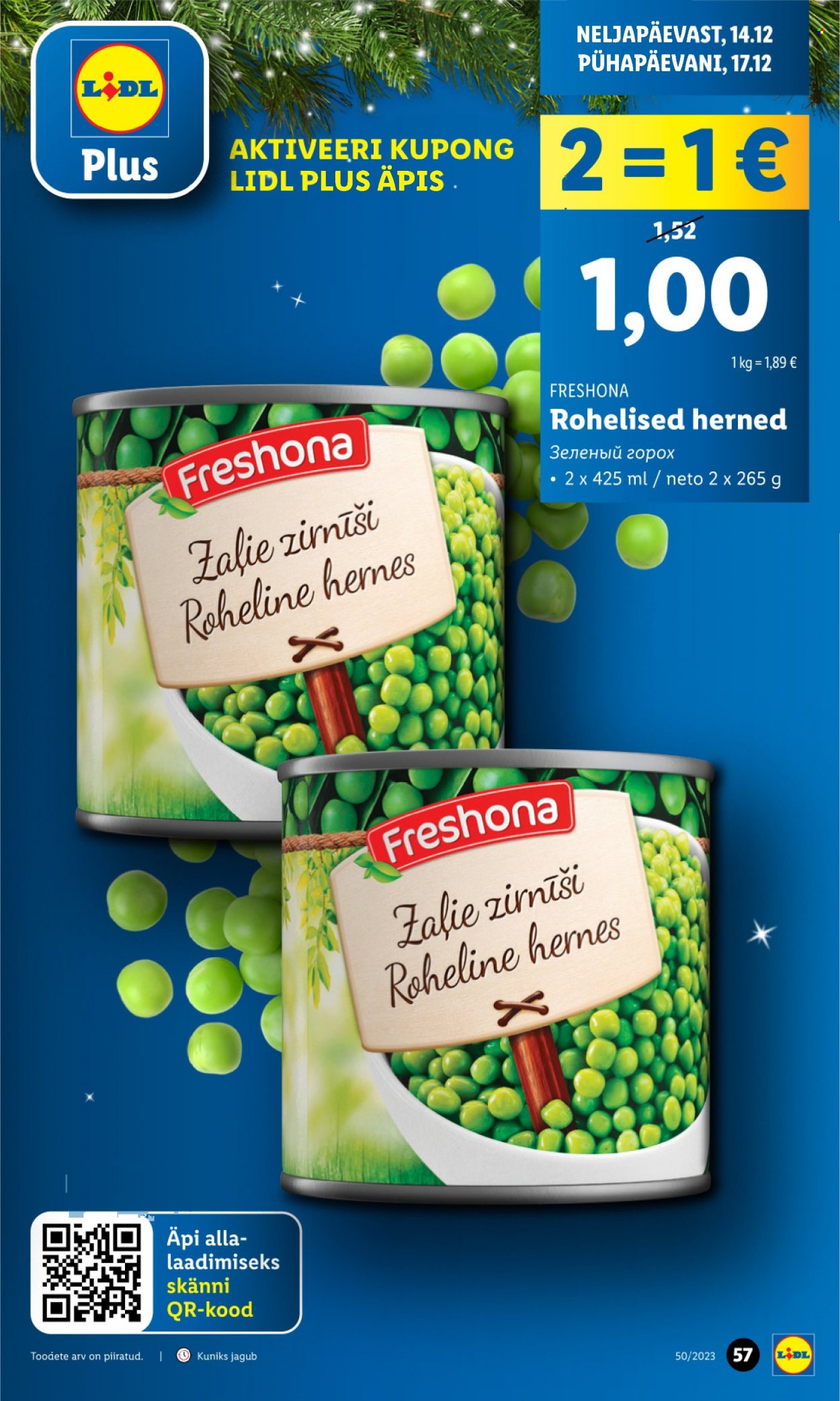 Lidl kliendileht - 11.12.2023 - 17.12.2023. Lehekülg 57