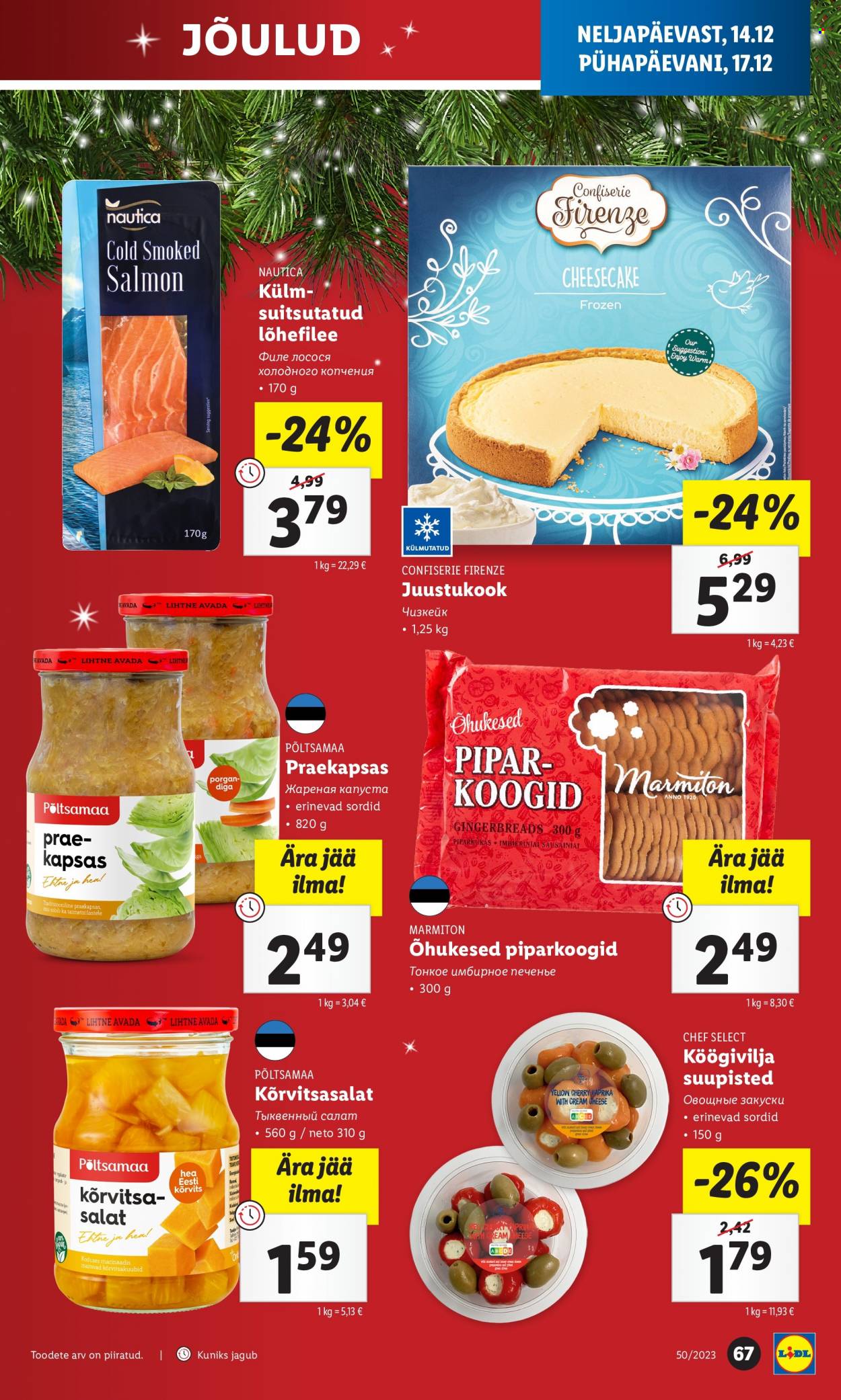 Lidl kliendileht - 11.12.2023 - 17.12.2023. Lehekülg 67