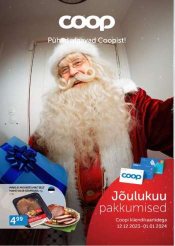 Kaupluse Coop kliendileht - 12.12.2023 - 18.12.2023.
