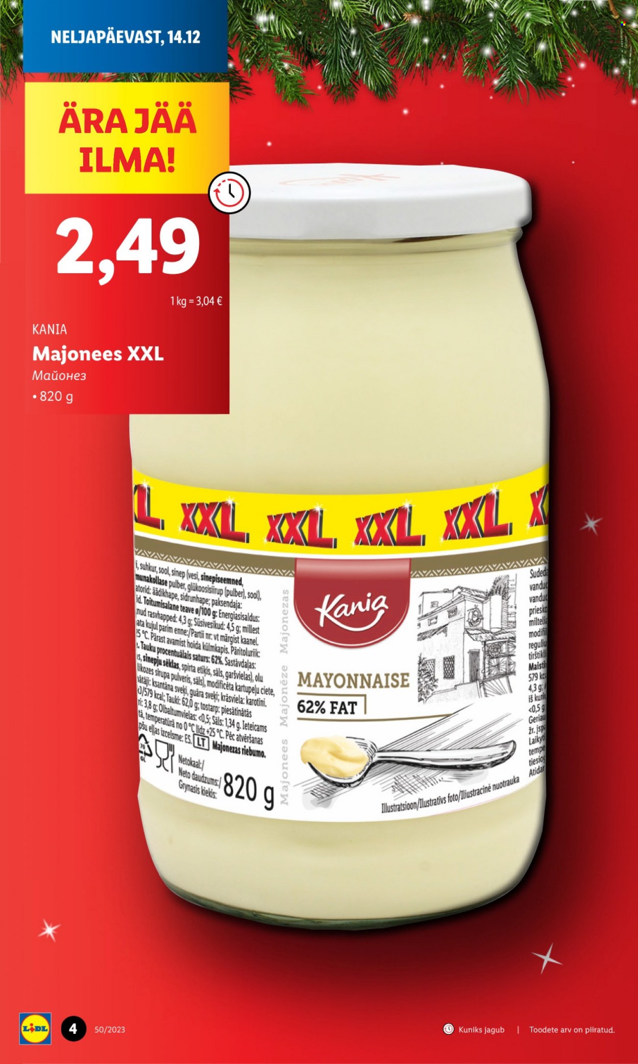 Lidl kliendileht - 14.12.2023 - 17.12.2023. Lehekülg 4