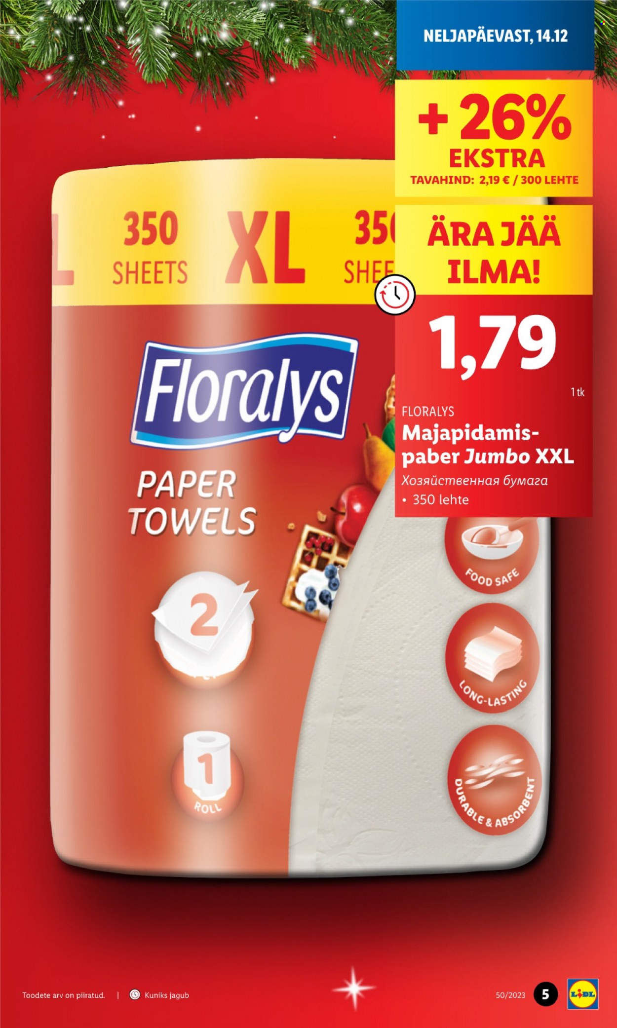 Lidl kliendileht - 14.12.2023 - 17.12.2023. Lehekülg 5