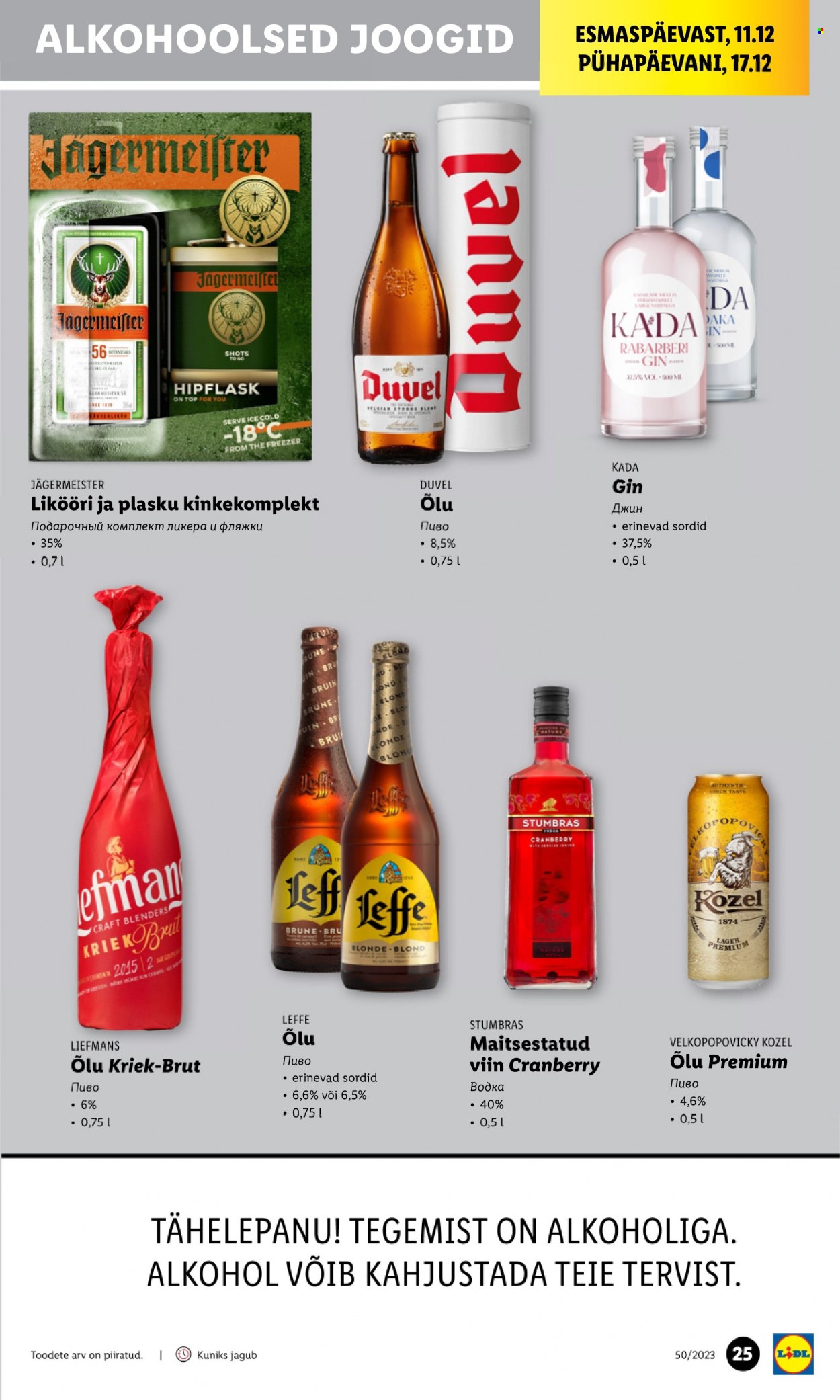 Lidl kliendileht - 14.12.2023 - 17.12.2023. Lehekülg 25
