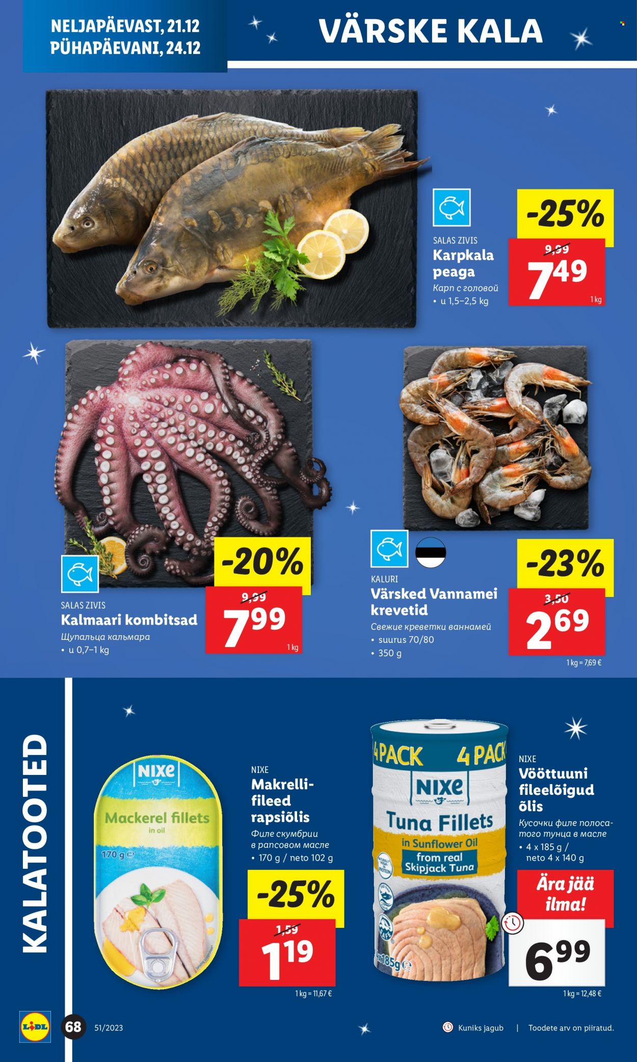 Lidl kliendileht - 18.12.2023 - 24.12.2023. Lehekülg 68