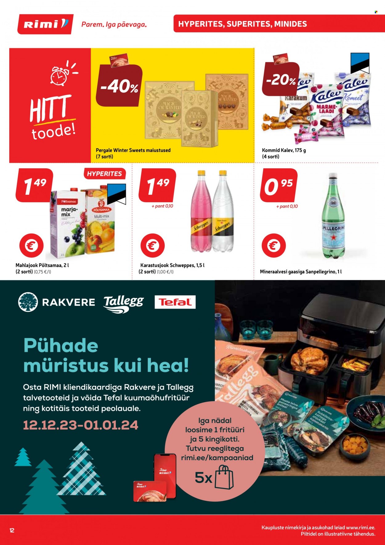 Rimi kliendileht - 19.12.2023 - 26.12.2023. Lehekülg 12