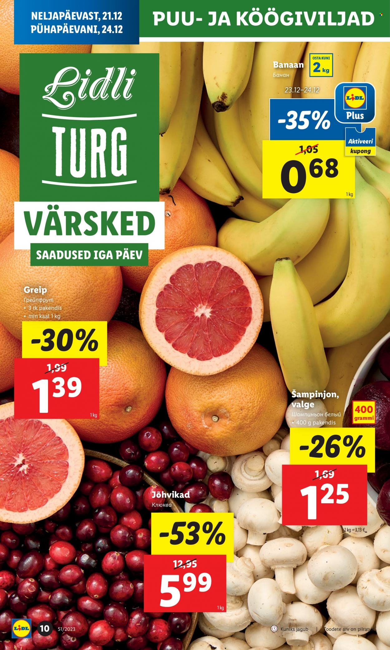 Lidl kliendileht - 21.12.2023 - 24.12.2023. Lehekülg 10