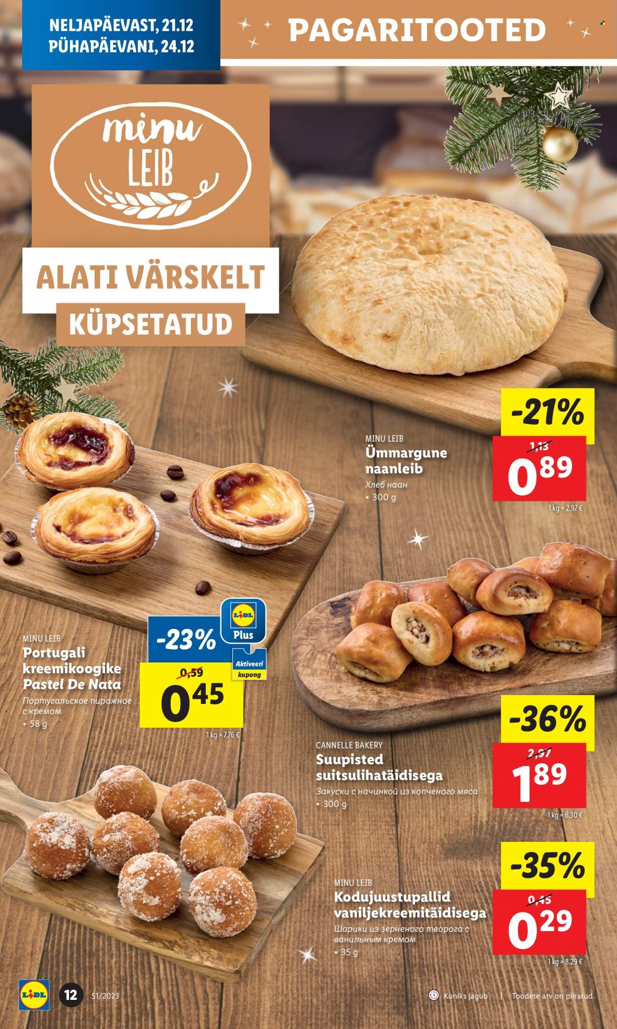 Lidl kliendileht - 21.12.2023 - 24.12.2023. Lehekülg 12