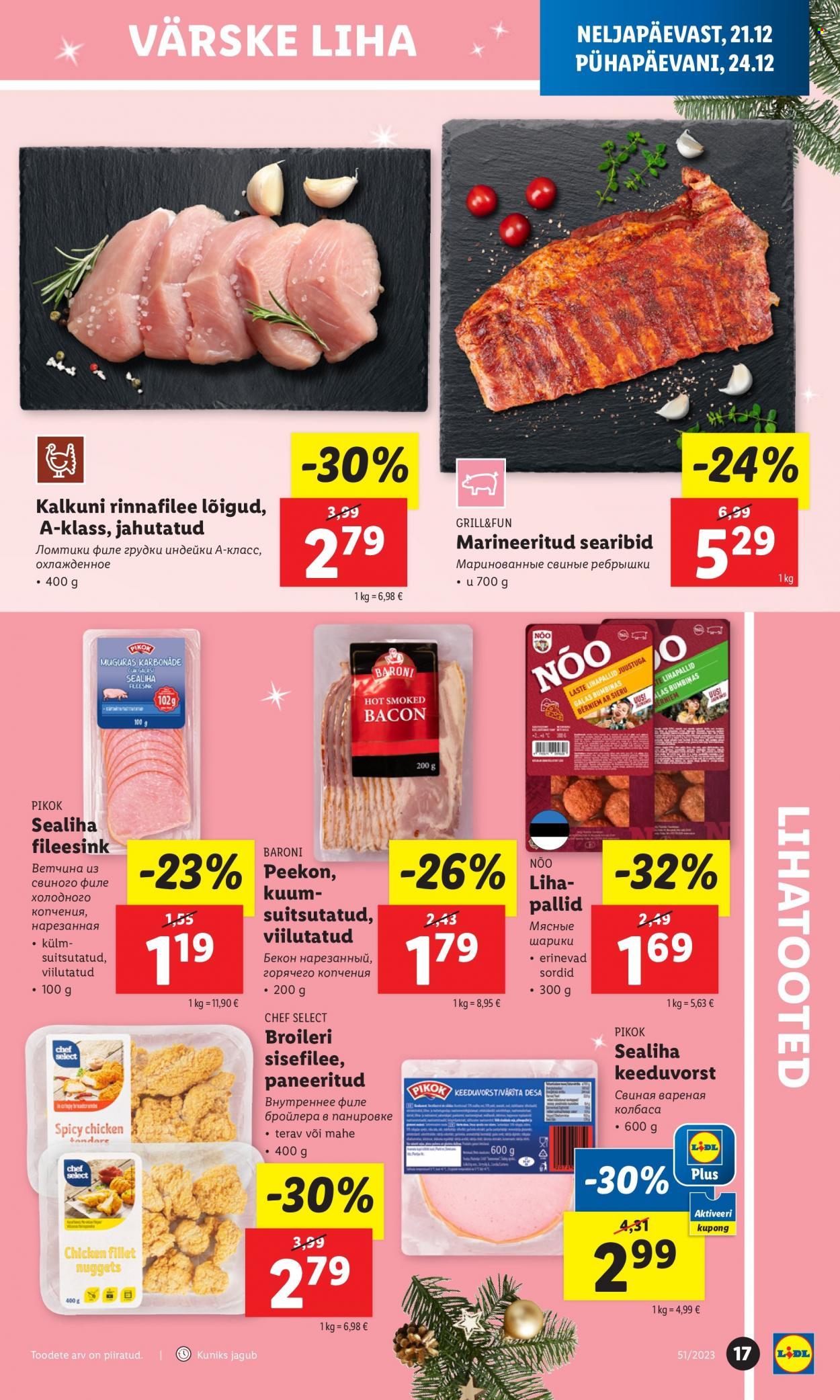 Lidl kliendileht - 21.12.2023 - 24.12.2023. Lehekülg 17