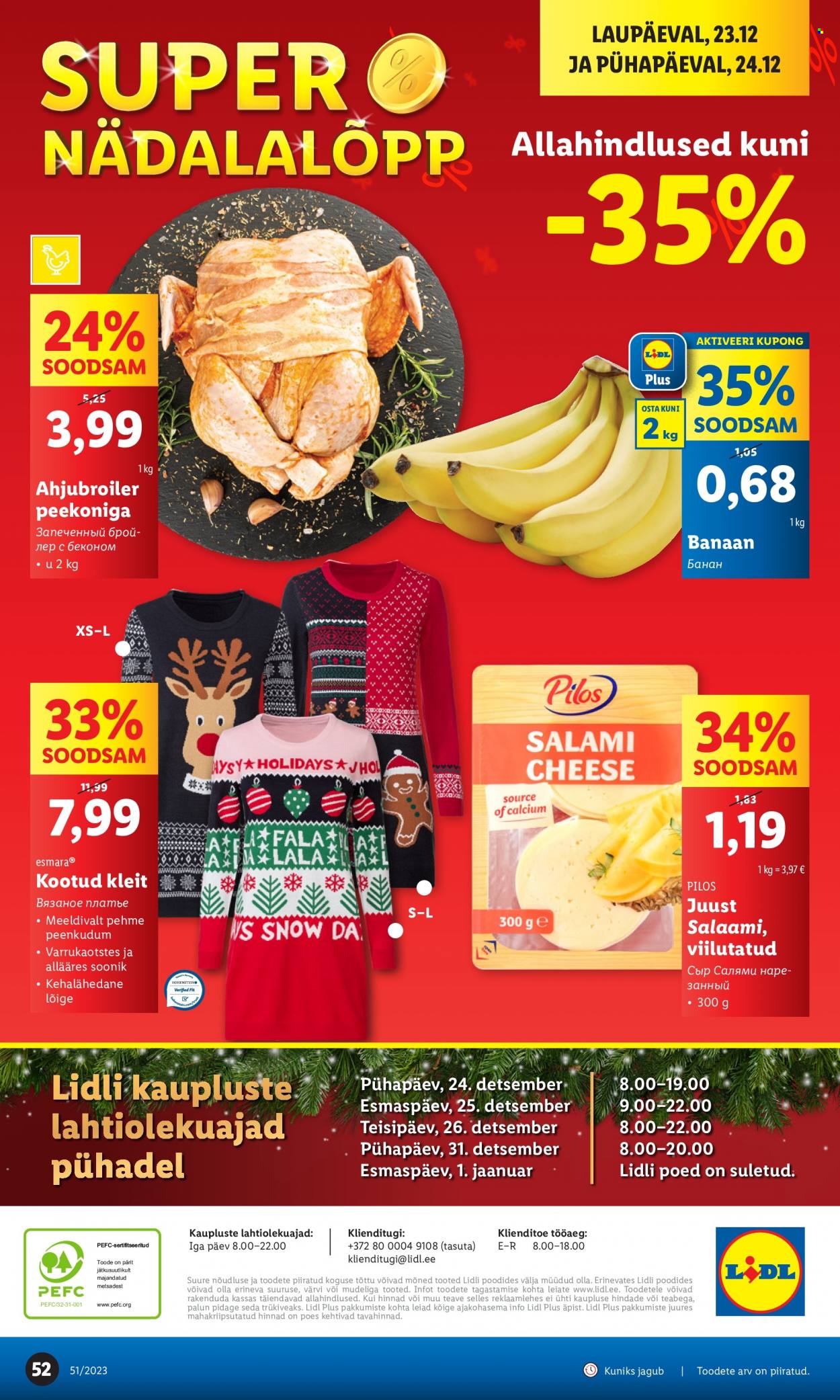 Lidl kliendileht - 21.12.2023 - 24.12.2023. Lehekülg 52
