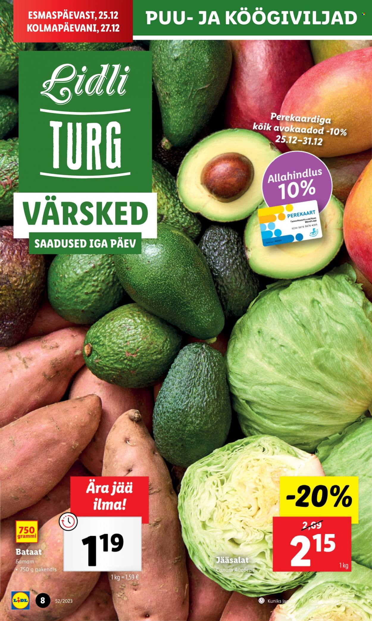 Lidl kliendileht - 25.12.2023 - 31.12.2023. Lehekülg 8