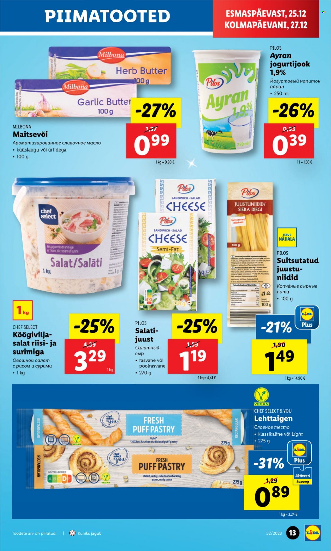 Lidl kliendileht - 25.12.2023 - 31.12.2023. Lehekülg 13