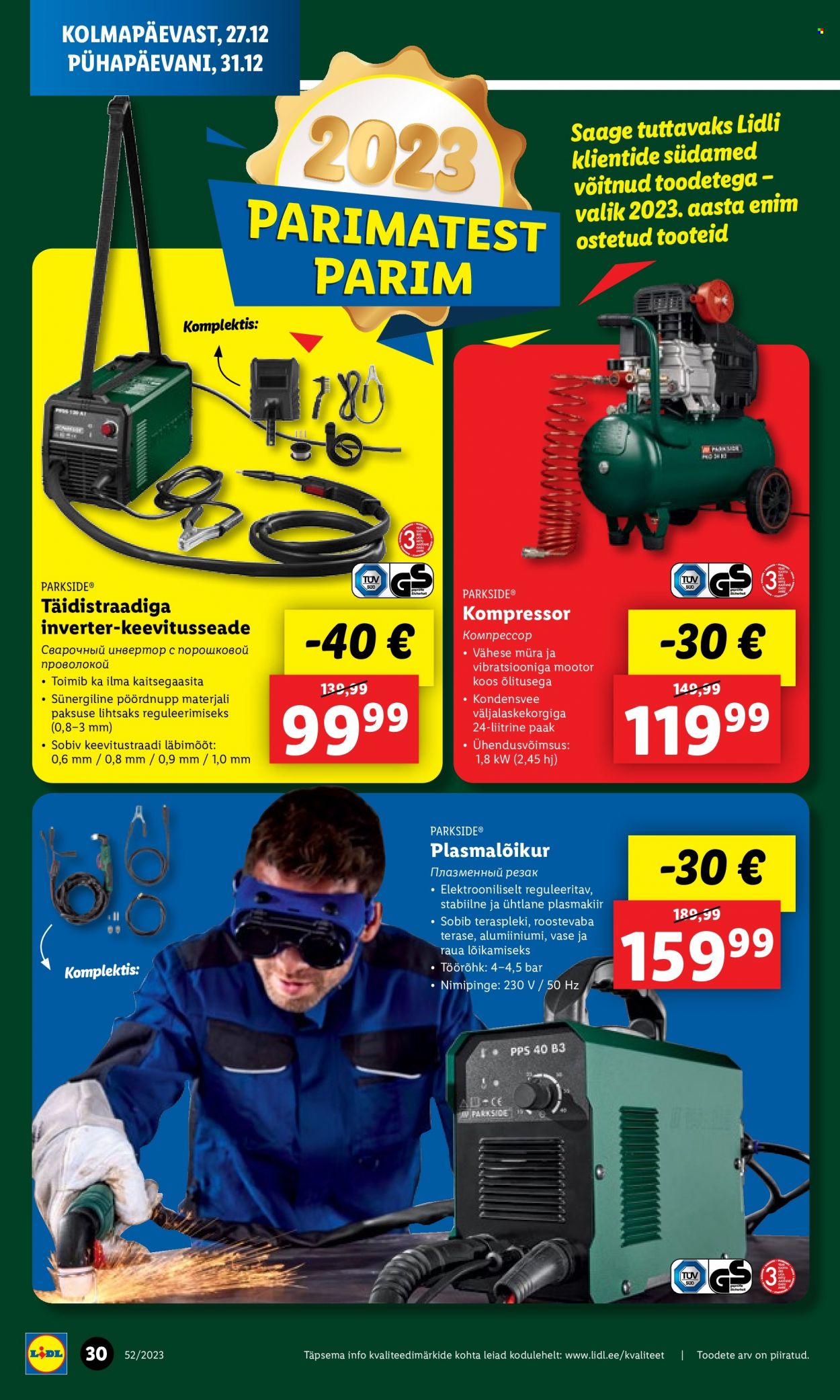 Lidl kliendileht - 25.12.2023 - 31.12.2023. Lehekülg 30