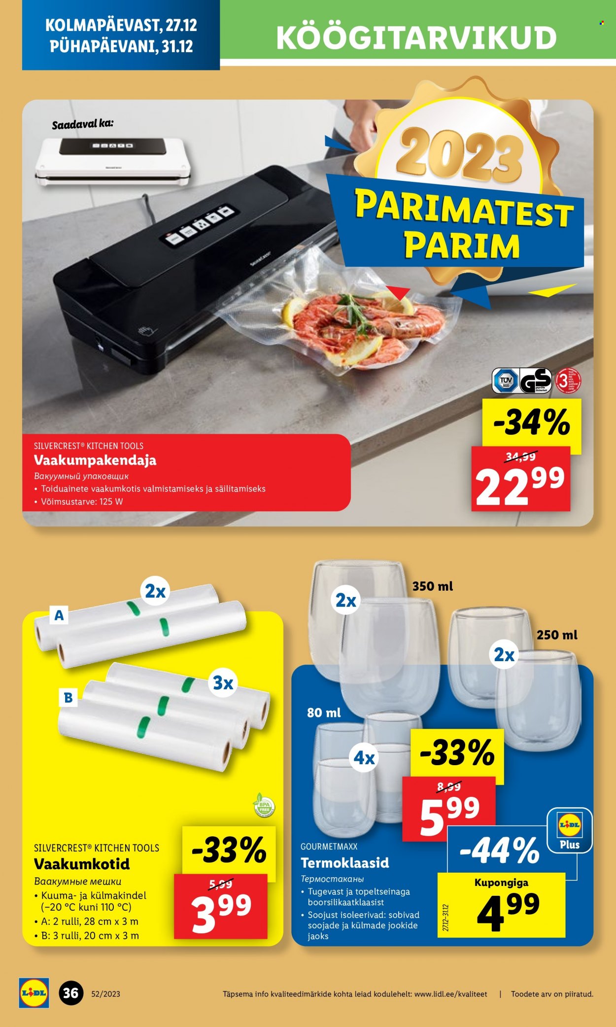 Lidl kliendileht - 25.12.2023 - 31.12.2023. Lehekülg 36