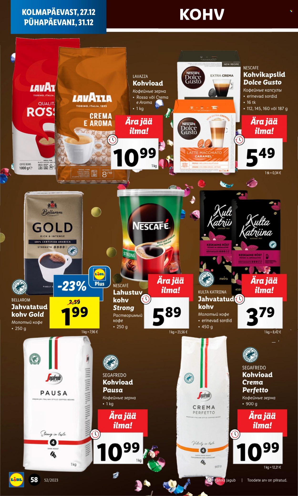 Lidl kliendileht - 25.12.2023 - 31.12.2023. Lehekülg 58
