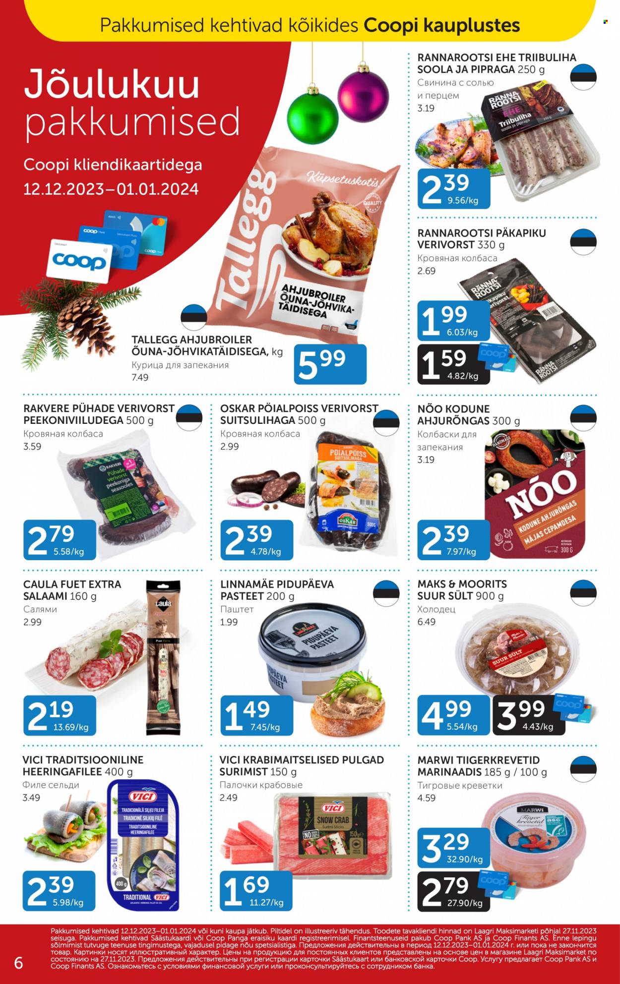 Coop kliendileht - 26.12.2023 - 01.01.2024. Lehekülg 6
