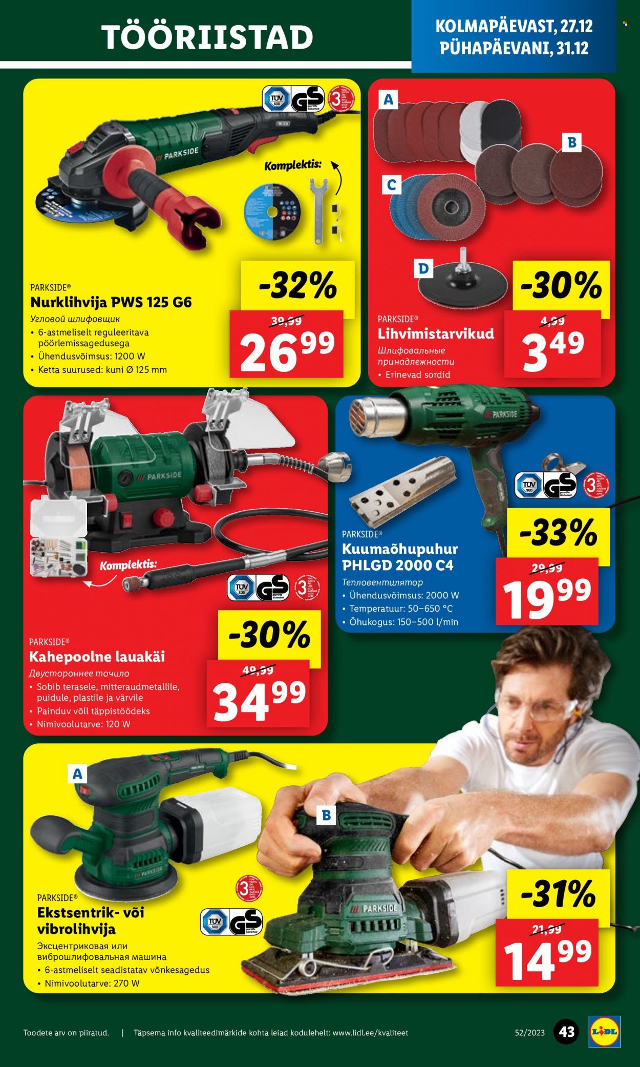 Lidl kliendileht - 27.12.2023 - 31.12.2023. Lehekülg 43