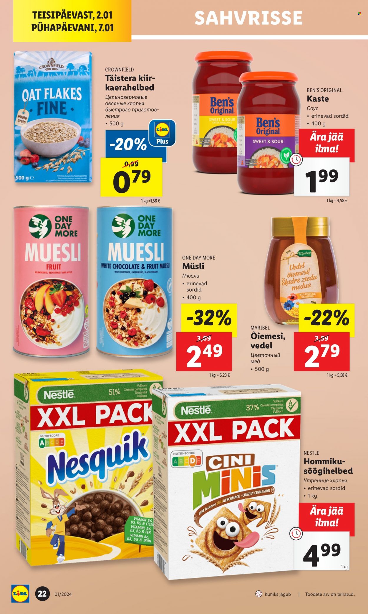 Lidl kliendileht - 02.01.2024 - 07.01.2024. Lehekülg 22