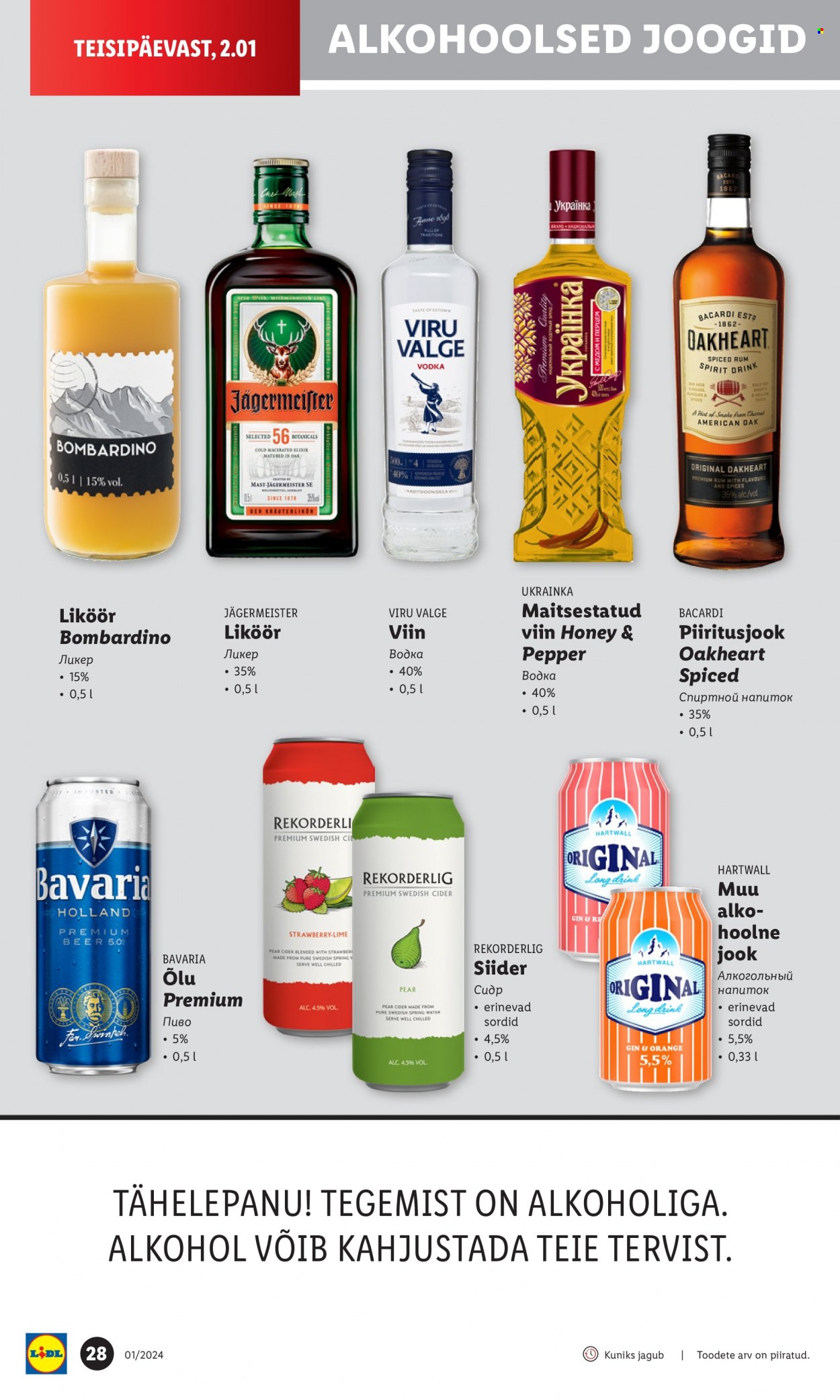 Lidl kliendileht - 02.01.2024 - 07.01.2024. Lehekülg 28