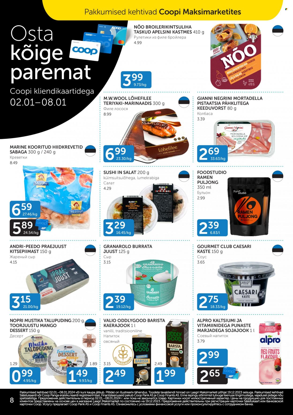 Coop kliendileht - 02.01.2024 - 08.01.2024. Lehekülg 8