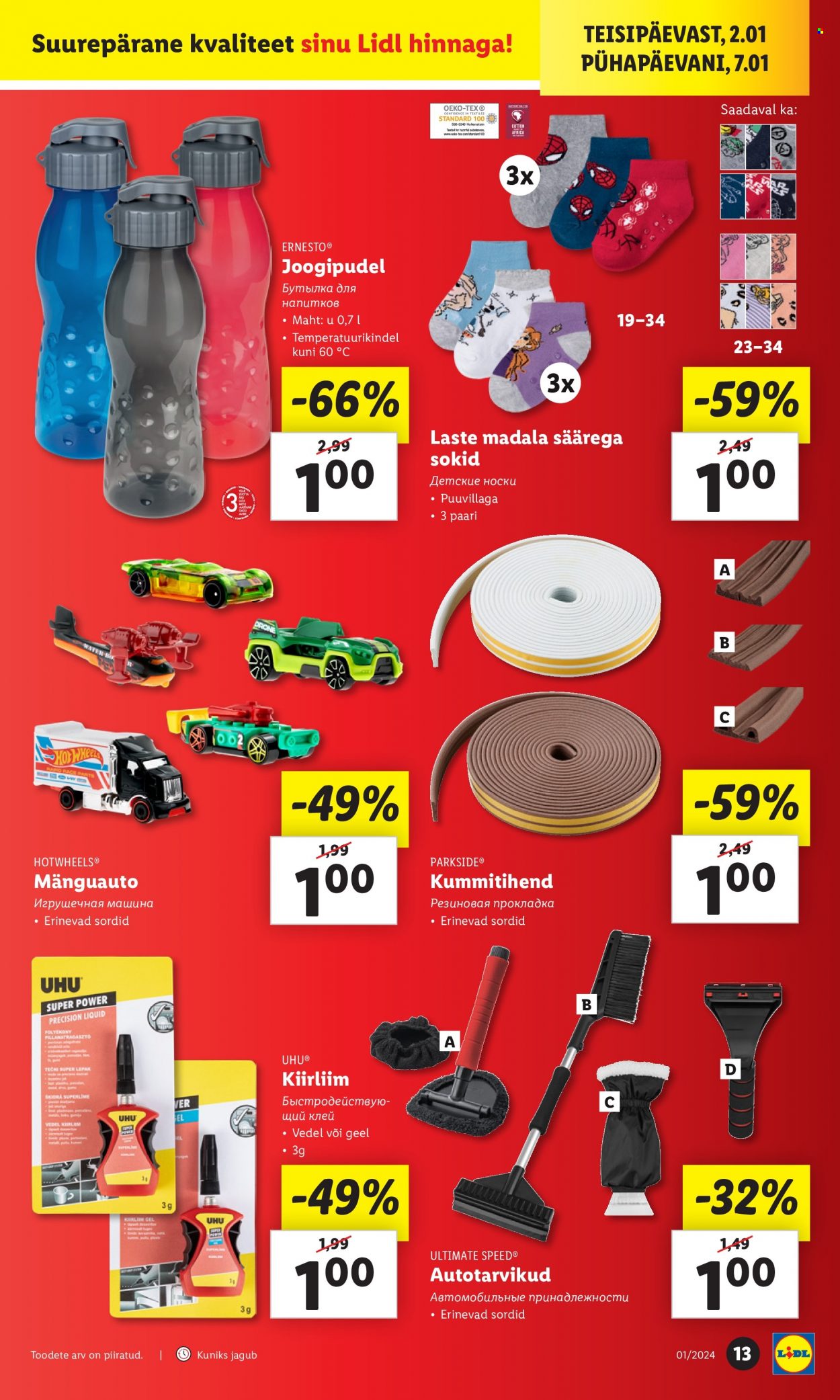 Lidl kliendileht - 04.01.2024 - 07.01.2024. Lehekülg 13