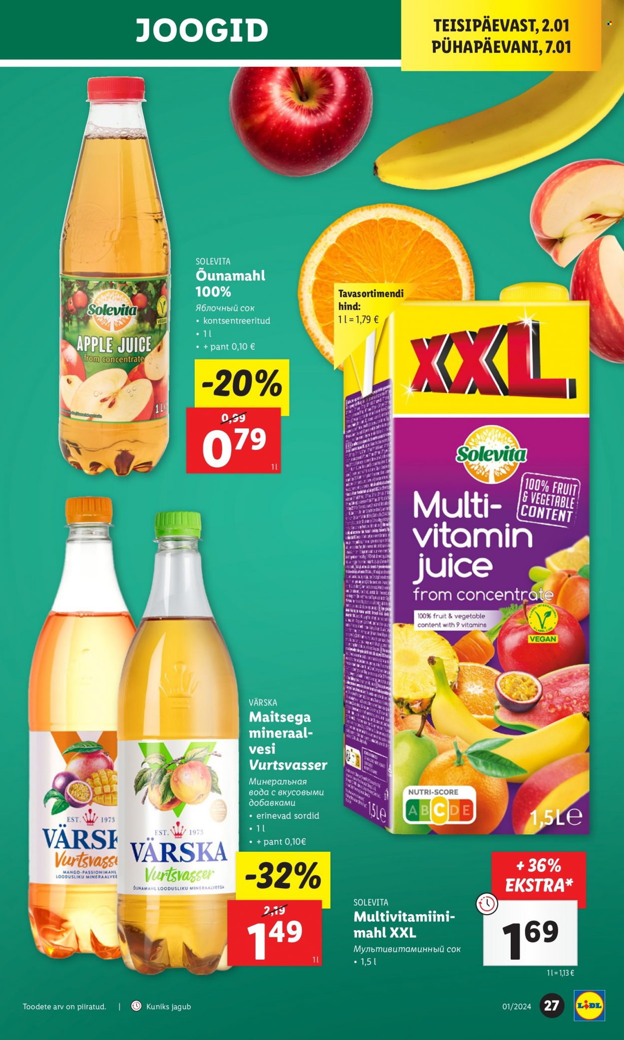 Lidl kliendileht - 04.01.2024 - 07.01.2024. Lehekülg 27