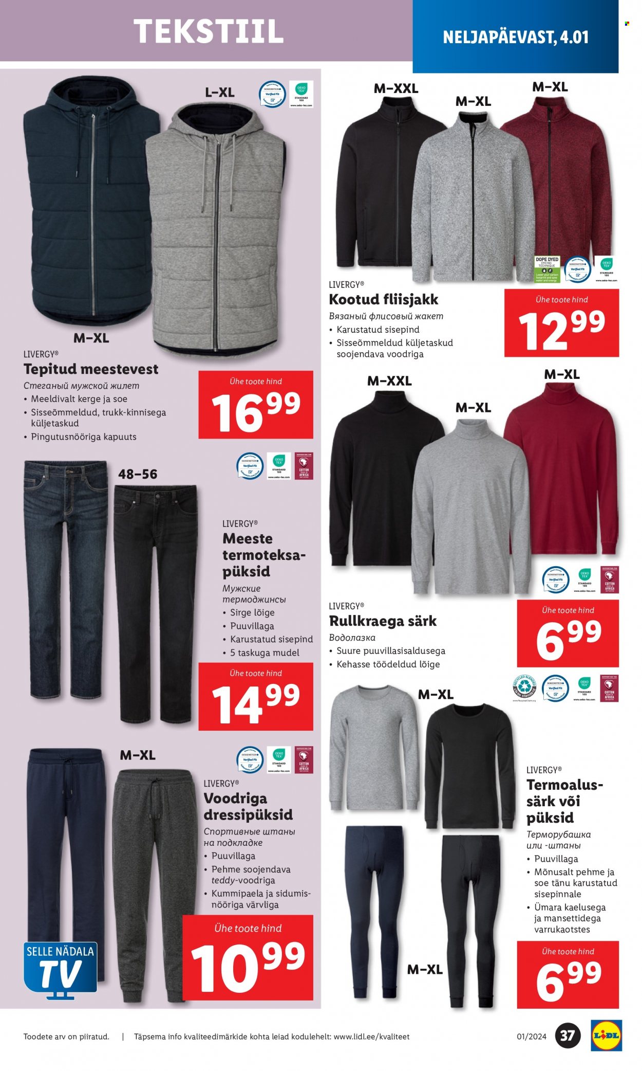 Lidl kliendileht - 04.01.2024 - 07.01.2024. Lehekülg 37