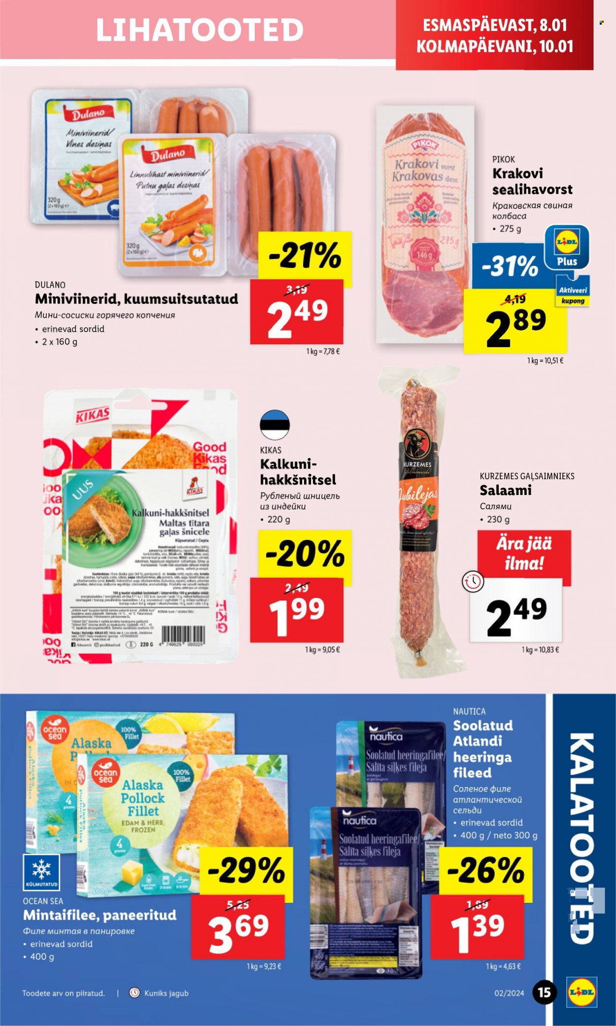 Lidl kliendileht - 08.01.2024 - 14.01.2024. Lehekülg 15