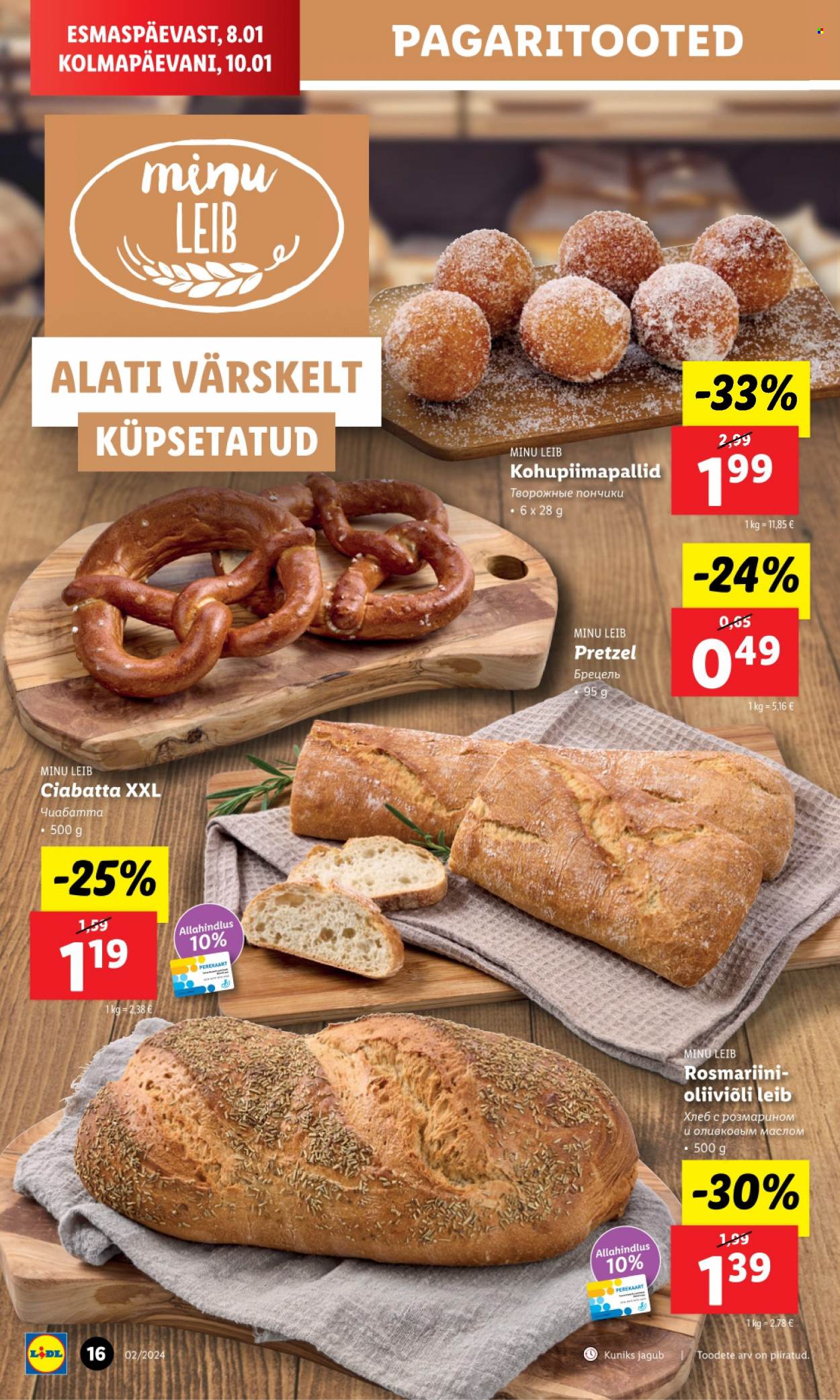 Lidl kliendileht - 08.01.2024 - 14.01.2024. Lehekülg 16