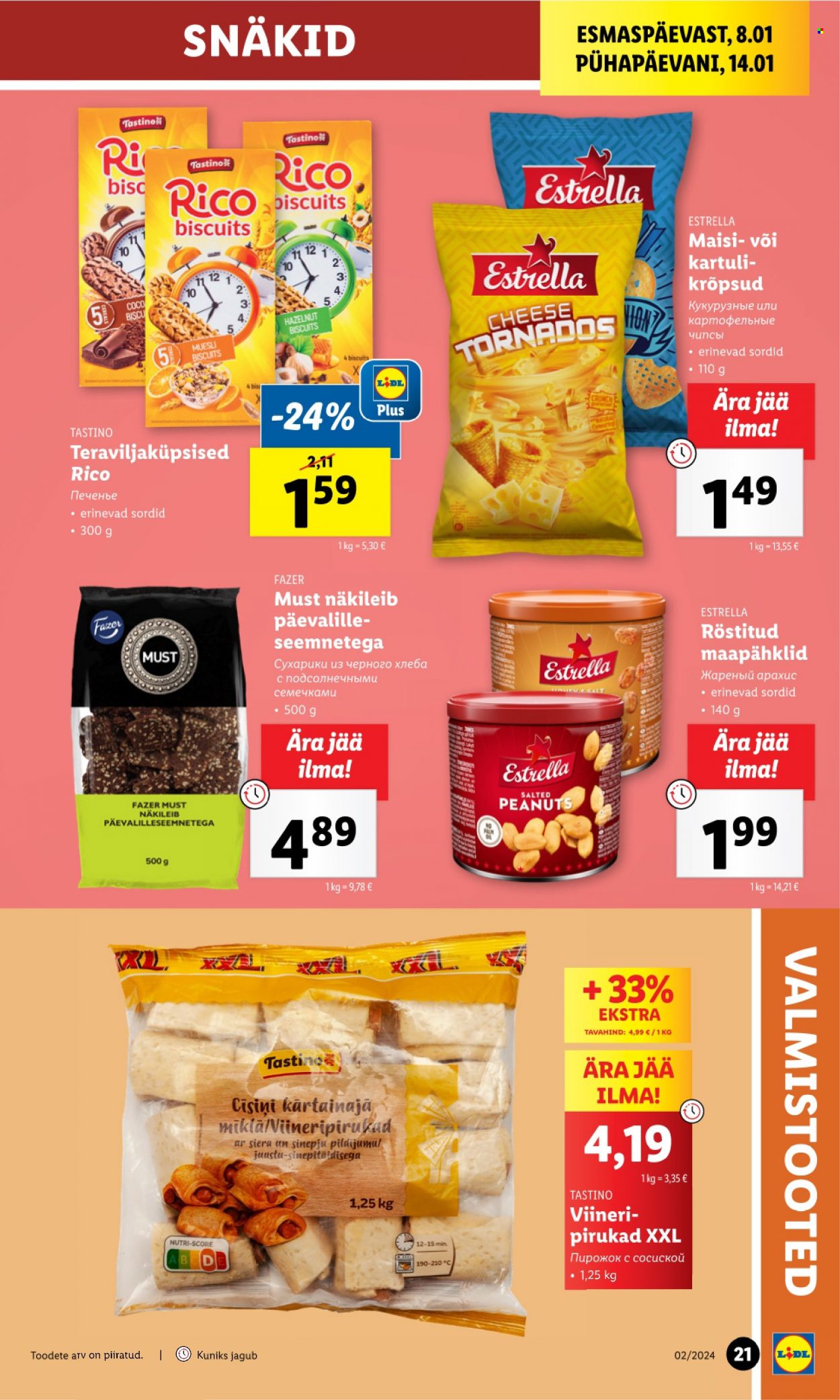 Lidl kliendileht - 08.01.2024 - 14.01.2024. Lehekülg 21