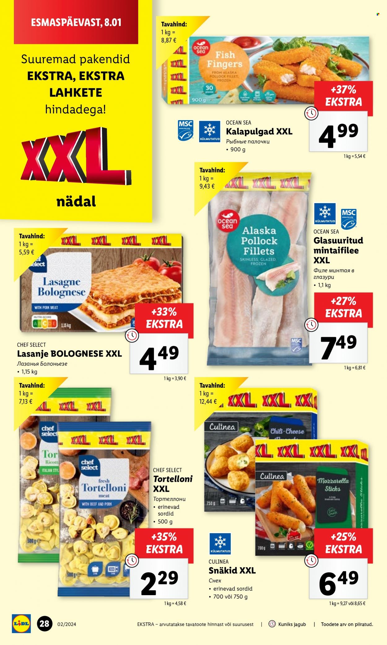 Lidl kliendileht - 08.01.2024 - 14.01.2024. Lehekülg 28