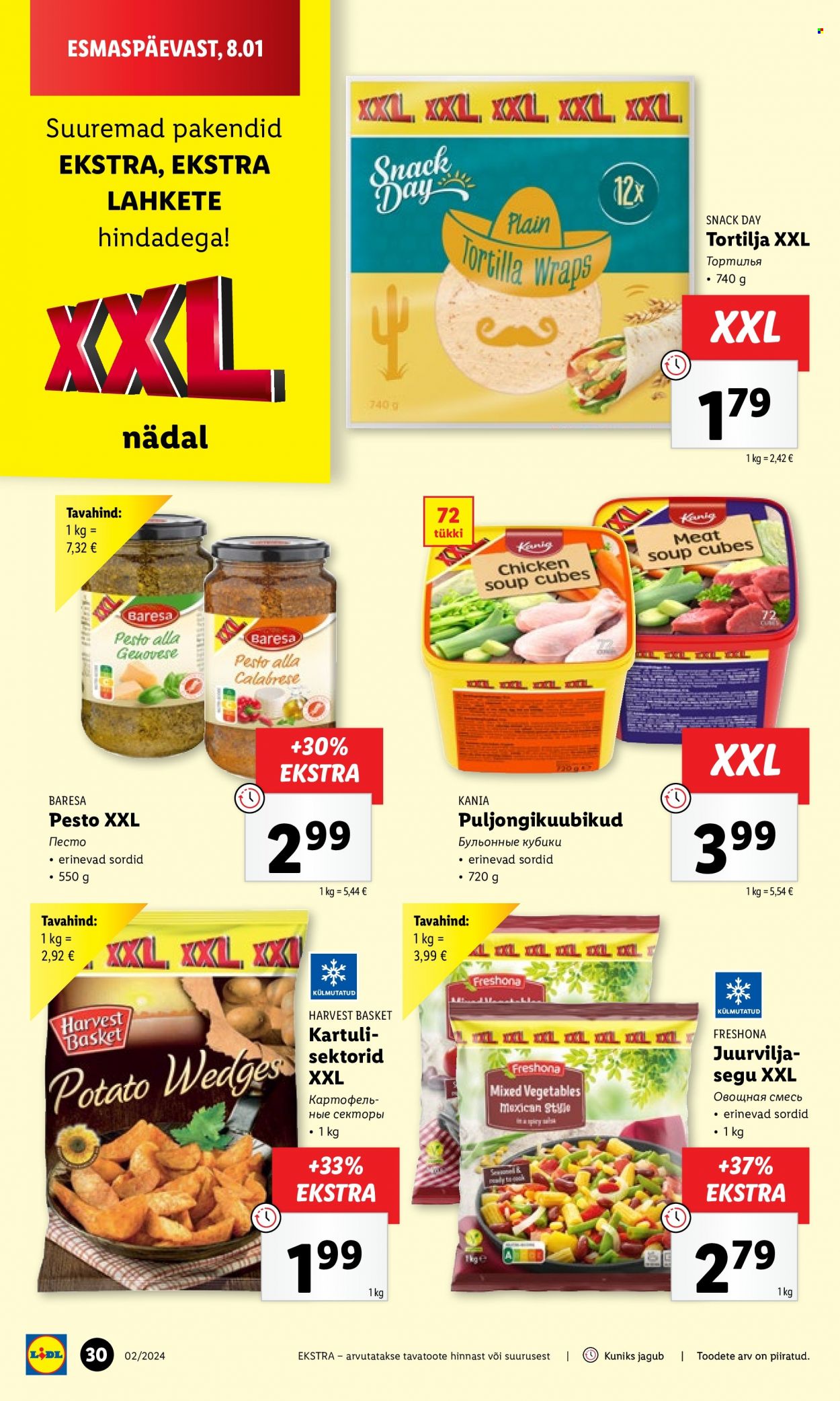 Lidl kliendileht - 08.01.2024 - 14.01.2024. Lehekülg 30