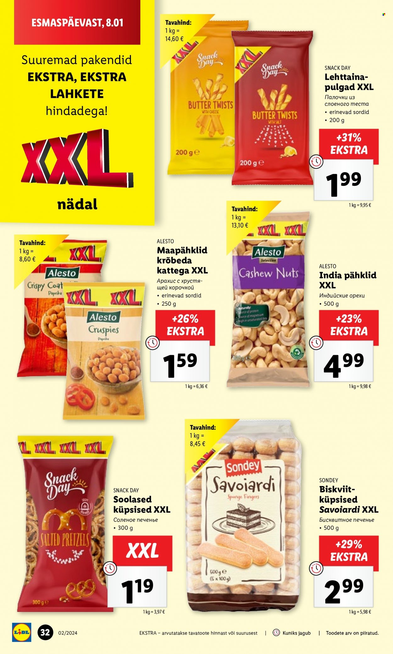 Lidl kliendileht - 08.01.2024 - 14.01.2024. Lehekülg 32