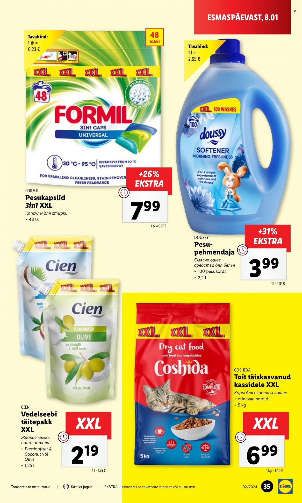 Lidl kliendileht - 08.01.2024 - 14.01.2024. Lehekülg 35