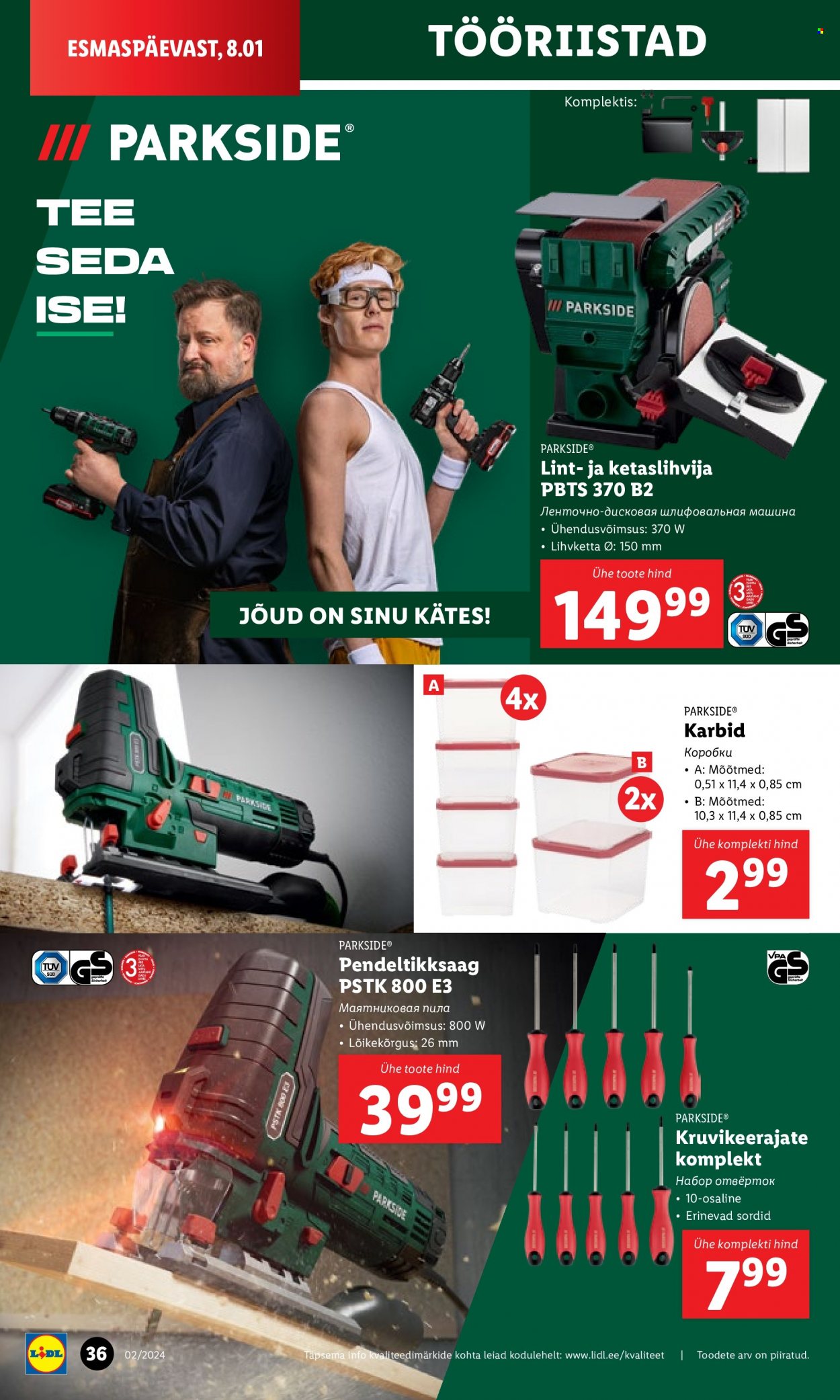 Lidl kliendileht - 08.01.2024 - 14.01.2024. Lehekülg 36