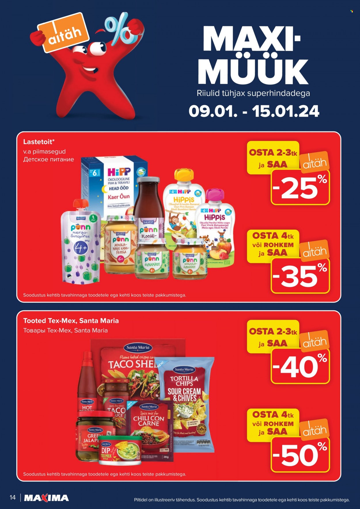 Maxima kliendileht - 09.01.2024 - 15.01.2024. Lehekülg 14