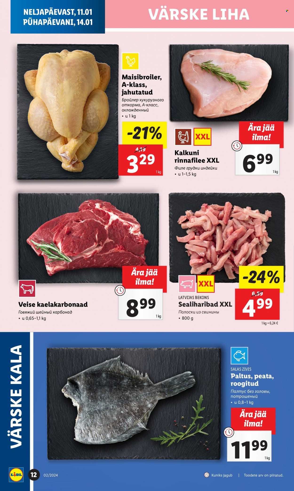 Lidl kliendileht - 11.01.2024 - 14.01.2024. Lehekülg 12