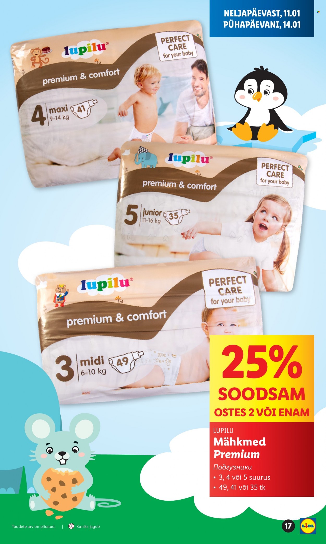 Lidl kliendileht - 11.01.2024 - 14.01.2024. Lehekülg 17