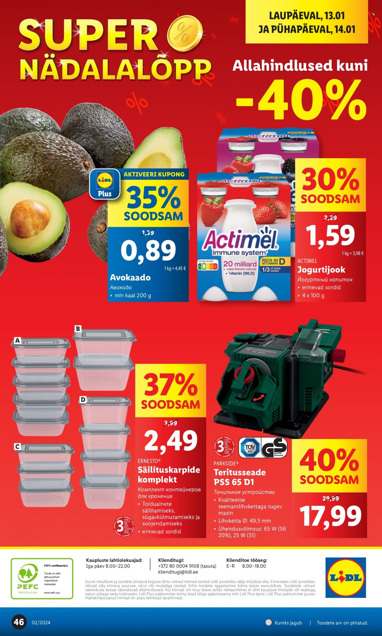 Lidl kliendileht - 11.01.2024 - 14.01.2024. Lehekülg 46