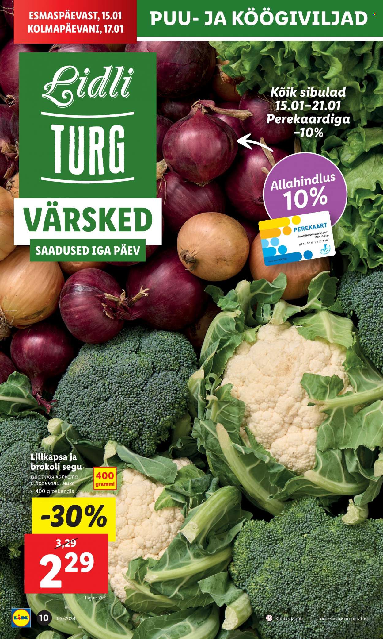 Lidl kliendileht - 15.01.2024 - 21.01.2024. Lehekülg 10