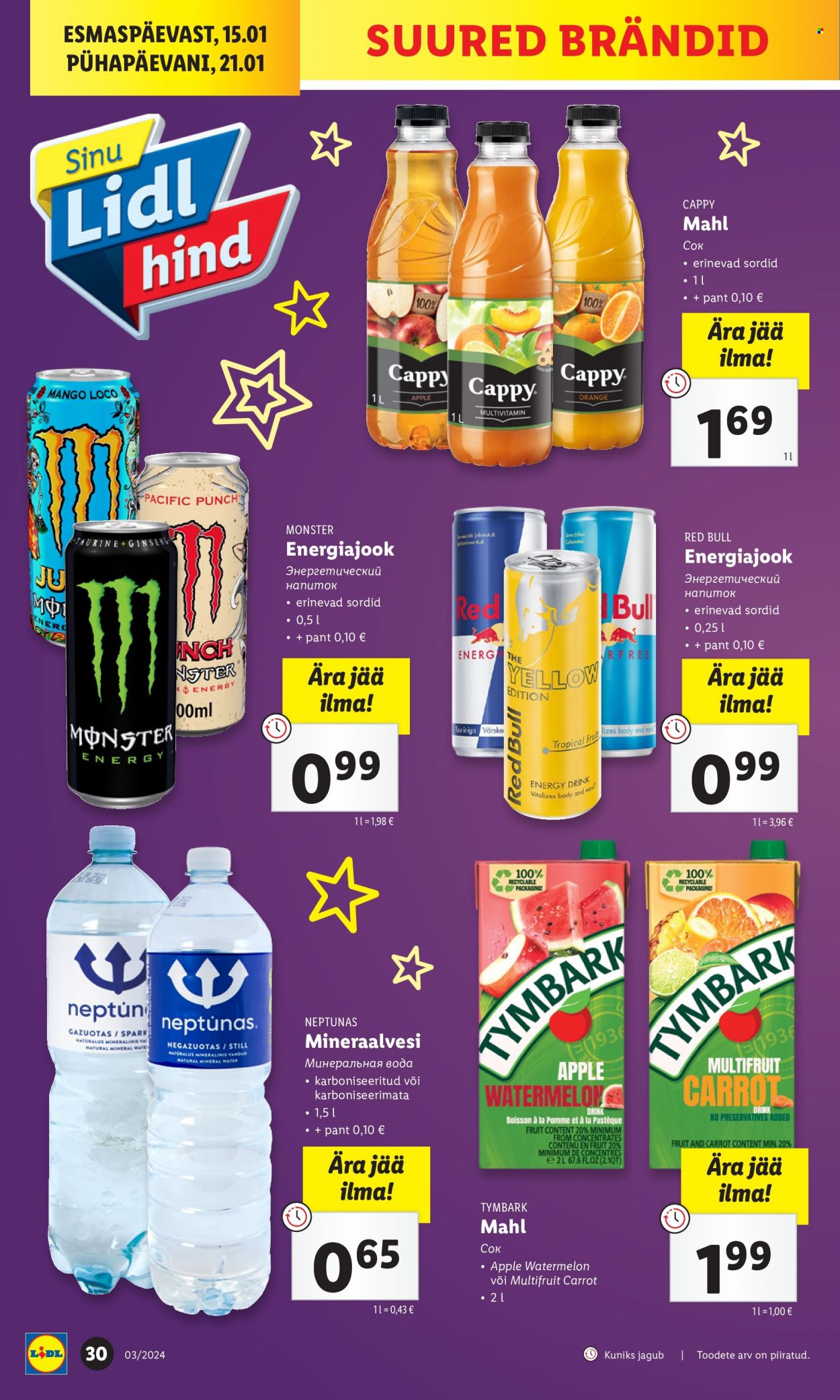 Lidl kliendileht - 15.01.2024 - 21.01.2024. Lehekülg 30