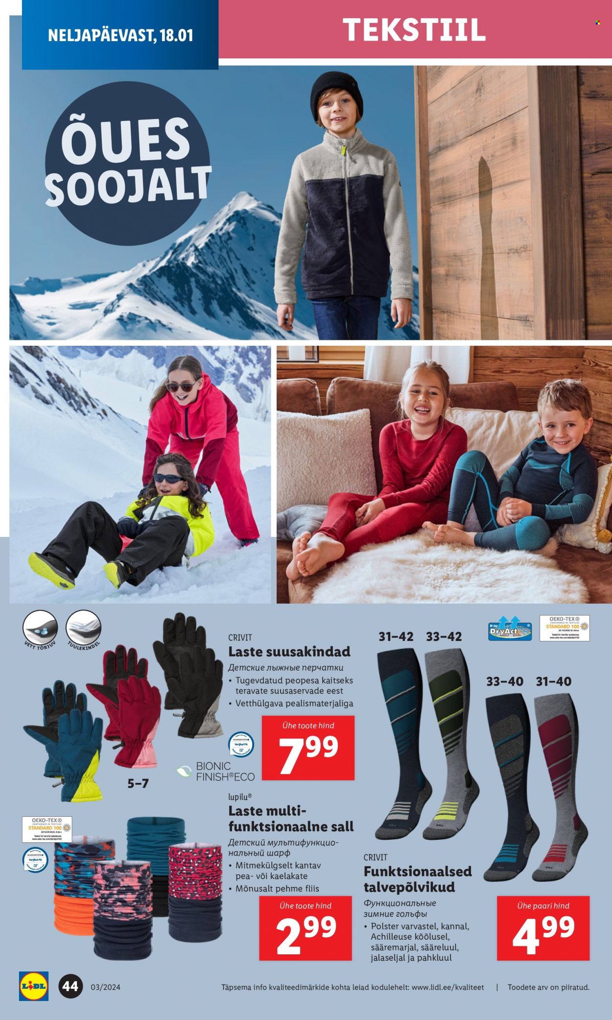 Lidl kliendileht - 15.01.2024 - 21.01.2024. Lehekülg 44
