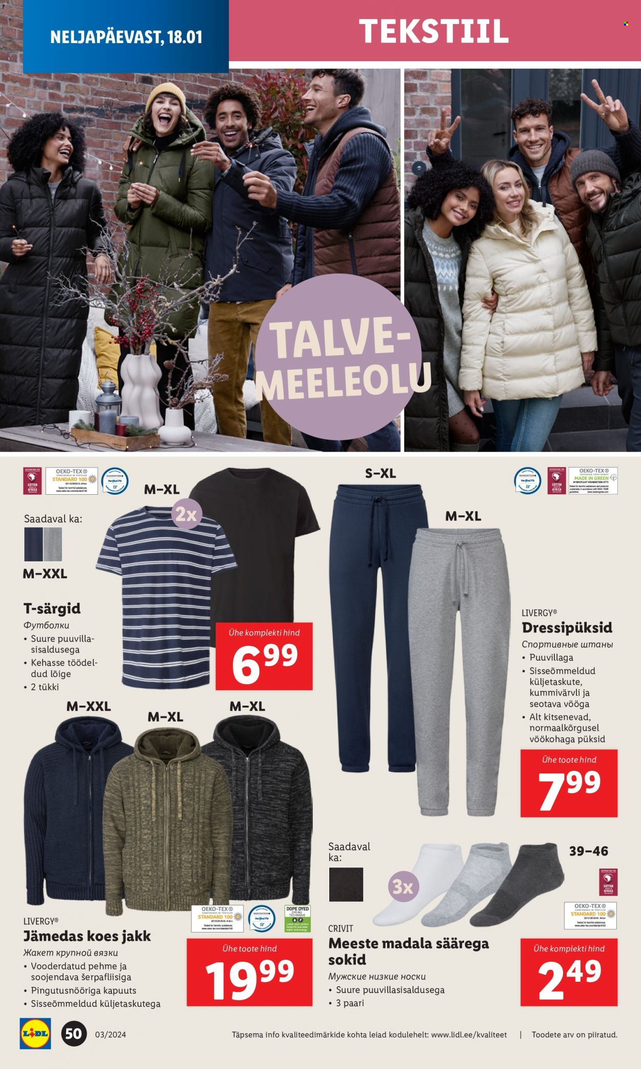 Lidl kliendileht - 15.01.2024 - 21.01.2024. Lehekülg 50
