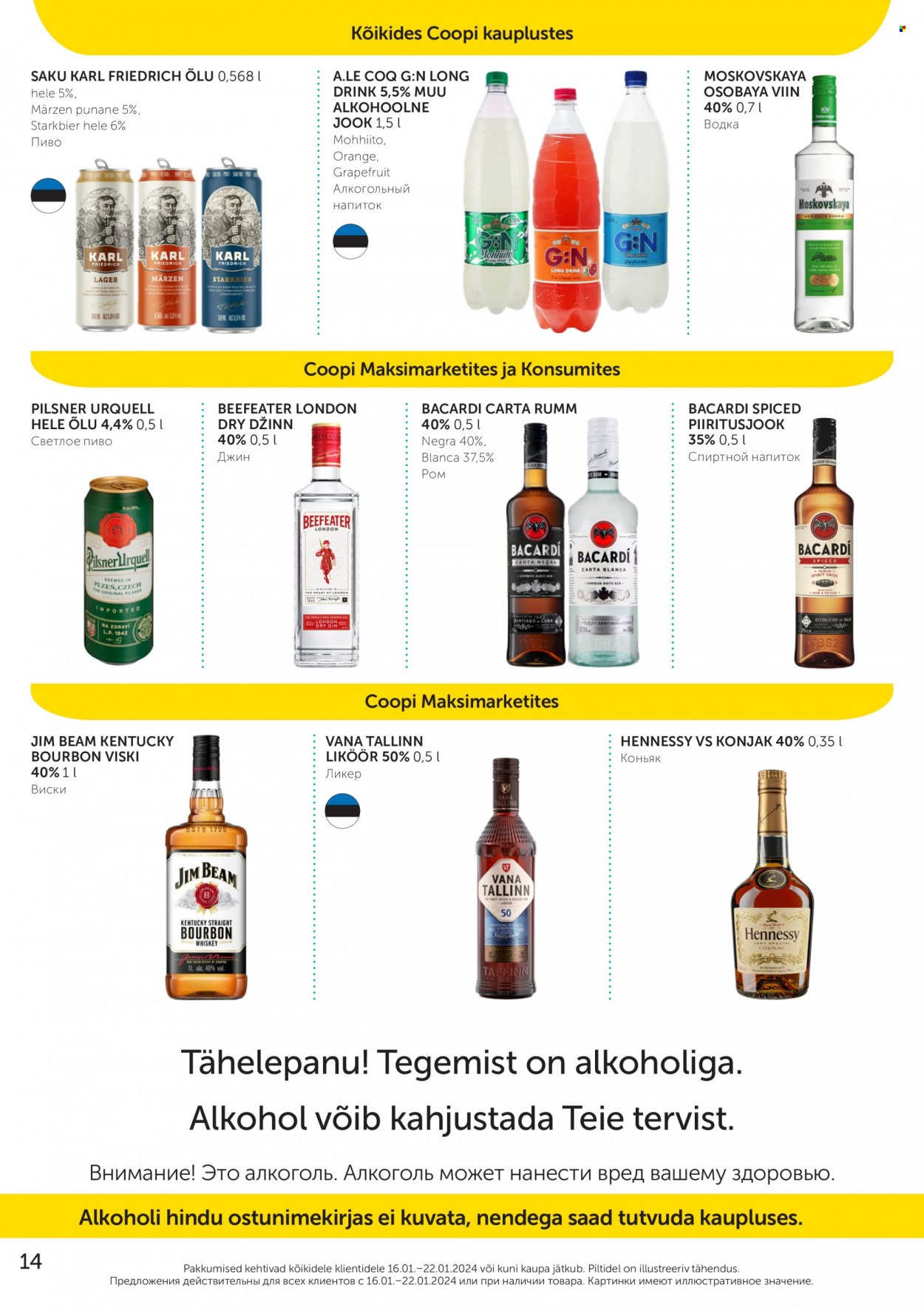 Coop kliendileht - 16.01.2024 - 22.01.2024. Lehekülg 14