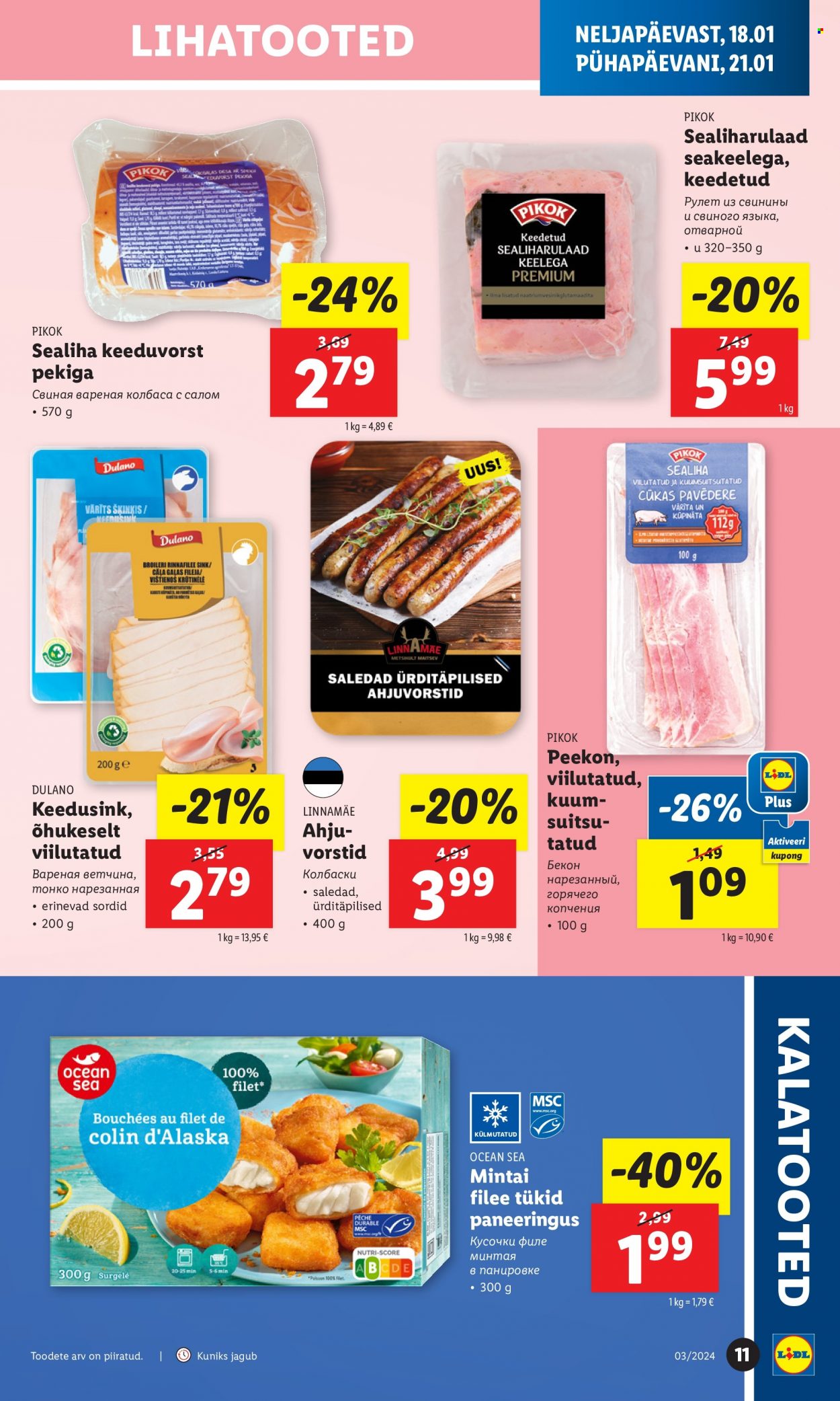 Lidl kliendileht - 18.01.2024 - 21.01.2024. Lehekülg 11